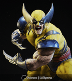 MAN127 - Legendary Character design,Wolverin  ，3d STL resin print download files