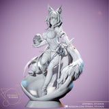 M074 - Games character design model file, Misono Hibiki from Blue Archieves, 3d stl model instant download files