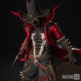 MAN116 - Legendary Character design, Gunslinger Spawn ，3d STL resin print download files