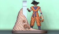 B509 - DBZ anime character design stl, the goku with akira toriyama, 3d stl model design download files