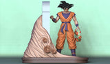 B509 - DBZ anime character design stl, the goku with akira toriyama, 3d stl model design download files