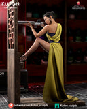 TU137 - Female Character design, Ilsa Faust，3d STL resin print download files