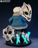 MANGA130 - Legendary Character design, Sans Gaster Halloween，3d STL resin print download files