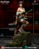 TU135 - Female Character design, Kira Mekai，3d STL resin print download files