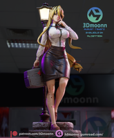 TU112 - Female Character design，High School DxD - Shizuka Marikawa，3d STL resin print download files