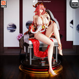Yae Miko from Genshin Impact - High Detail Character for Resin Printing, 3d stl file instant print download files ( Y024 )