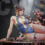 R308 - Games Character design, Chun li From street fighter 6，3d STL resin print download files
