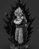 Manga144 - Legendary Character design, Goku Blue From Dragon Ball ，3d STL resin print download files