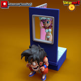 MANGA128 - Legendary Character design, Yamcha and Bulma，3d STL resin print download files