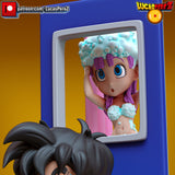 MANGA128 - Legendary Character design, Yamcha and Bulma，3d STL resin print download files