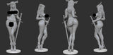 TU141 - NSFW Female Character design , Goddess Freya，3d STL resin print download files