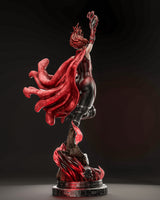TU015 - Comic character design,Scarlet Witch from Marvel, 3d stl resin print download files