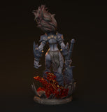 TU225 - Legendary Character design, Mythreal Games - Forgotten - Maachen ，3d STL resin print download files