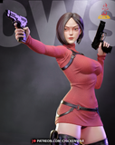 Ada Wonng From the Resident Evil Requiem - High Detail Character for Resin Printing, 3d stl file print download ( Y038 )