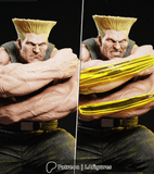 MAN128 - Legendary Character design, Guile ，3d STL resin print download files