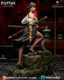 TU135 - Female Character design, Kira Mekai，3d STL resin print download files