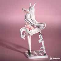 B506 - Bunny character design, The nsfw bunny blanc, 3d stl model design download instant files