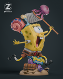 R329 - Cartoon Character design, Sponge Bob,, 3d STL resin print download files