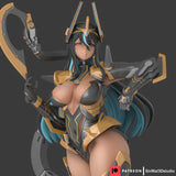MN103 - Games female character design, the nikke goddess, indivilia , 3d stl instant download files