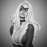 R010 - 3D STL model design download print  files, Comic character design,Black Cat.