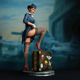 TU200 - Legendary Character design, Stewardess ，3d STL resin print download files