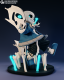 MANGA130 - Legendary Character design, Sans Gaster Halloween，3d STL resin print download files