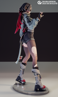 MN104 - Jane Doe | Zenless Zone Zero, 3d stl instant download files