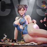 R308 - Games Character design, Chun li From street fighter 6，3d STL resin print download files