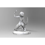 S011 - Movie character design, the Alita Battle Angel statue, STL 3D model design print download files