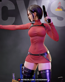 Ada Wonng From the Resident Evil Requiem - High Detail Character for Resin Printing, 3d stl file print download ( Y038 )