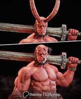 NW016 - Comic character design, Hellboy , 3D STL print files