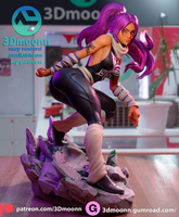 R007 - Games character design,Bleach Yoruichi NSFW, 3D STL model design print download files