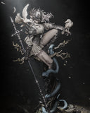 TU127 - Female Character design, Lenora Queen of Crows，3d STL resin print download files