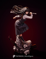 MN079 - Anime character design, The Asa Mitaka from Chainsaw man, 3d stl print files