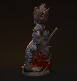 TU225 - Legendary Character design, Mythreal Games - Forgotten - Maachen ，3d STL resin print download files