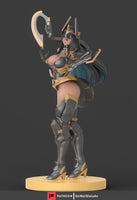 MN103 - Games female character design, the nikke goddess, indivilia , 3d stl instant download files