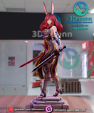 MN025 - Female character design, fairy tail wendy marvell, 3d stl resin print download files