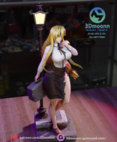 TU112 - Female Character design，High School DxD - Shizuka Marikawa，3d STL resin print download files