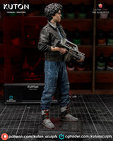NW002 - Movie character design, Aliens vs Predator, Ripley, 3d stl print files