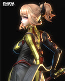 TU008 - Female Character design, Solo Leveling - Cha Hae-In ，3d STL resin print download files