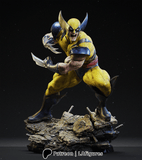 MAN127 - Legendary Character design,Wolverin  ，3d STL resin print download files