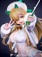 MN001 - Games character design, Goddess of Victory: Nikke, Luffy Christmas, 3d stl print download files