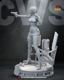 Ada Wonng From the Resident Evil Requiem - High Detail Character for Resin Printing, 3d stl file print download ( Y038 )