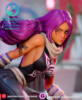 R007 - Games character design,Bleach Yoruichi NSFW, 3D STL model design print download files