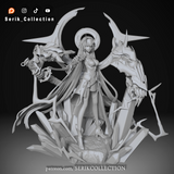 TU086 - Female Character design，Herrscher of Thunder Raiden Mei ，3d STL resin print download files