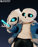 MANGA130 - Legendary Character design, Sans Gaster Halloween，3d STL resin print download files