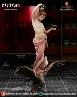 MN066 - NSFW female character design, Hebe the naked woman, 3d stl print files