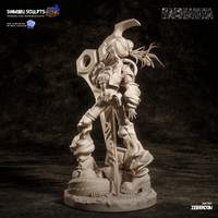 TU036 - Anime character design, Riyo Reaper - Gachiakuta, 3D Printer Files, 3d STL resin print download files