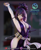 TU066 - Anime Female character design,  Yuzuriha | Jigokuraku, 3d stl resin print download files