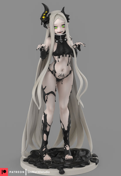TU018 Female Character design, NIKKE - Leviathan，3d STL resin print download files